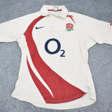 2008 England Home Jersey - S/M