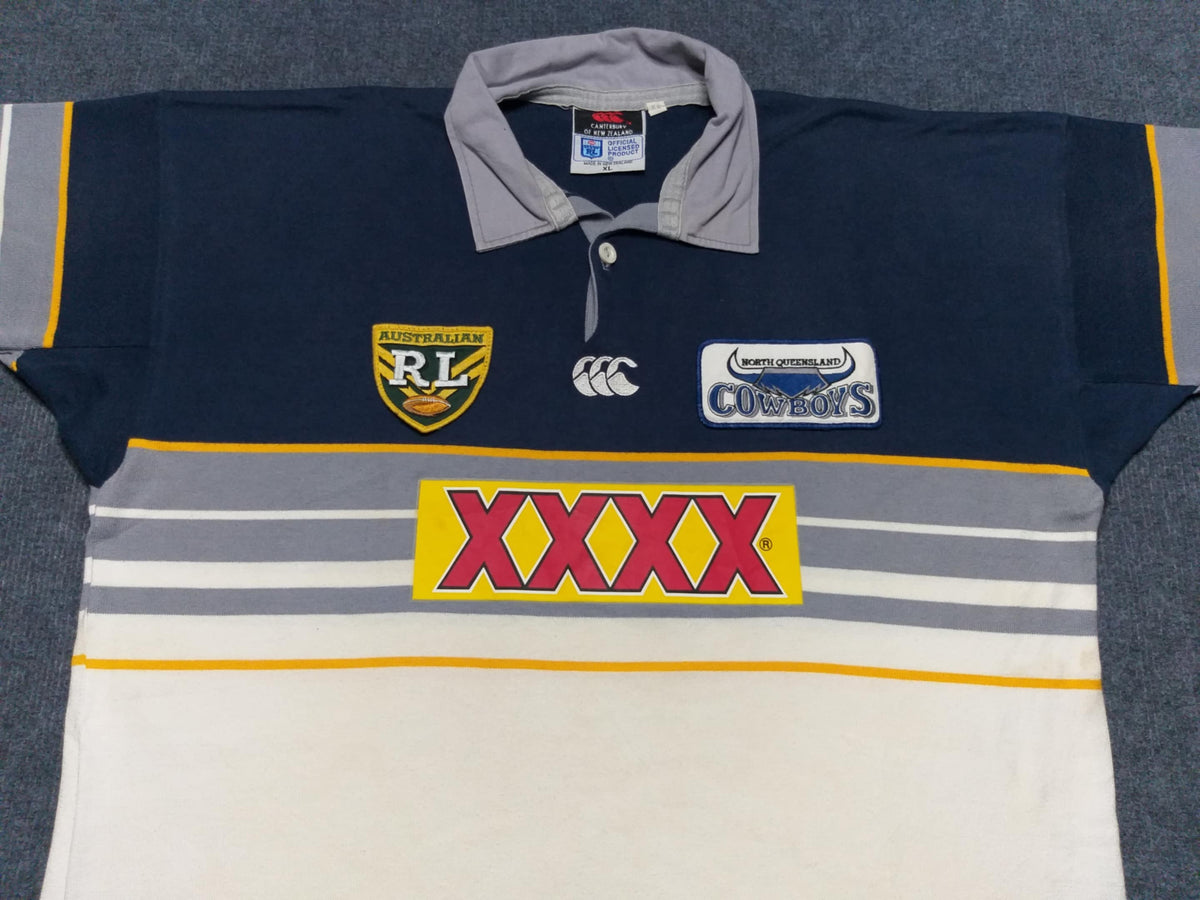 1995 North Queensland Cowboys Jersey XL – Boomfa Vintage