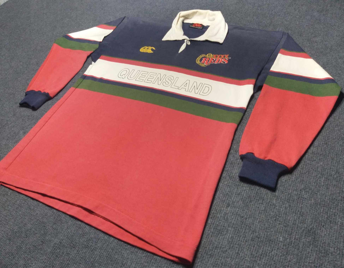 Canterbury Queensland Reds Jersey 2019 Long Sleeve Queensland Reds