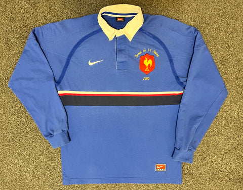 2000 France Home Jersey - M