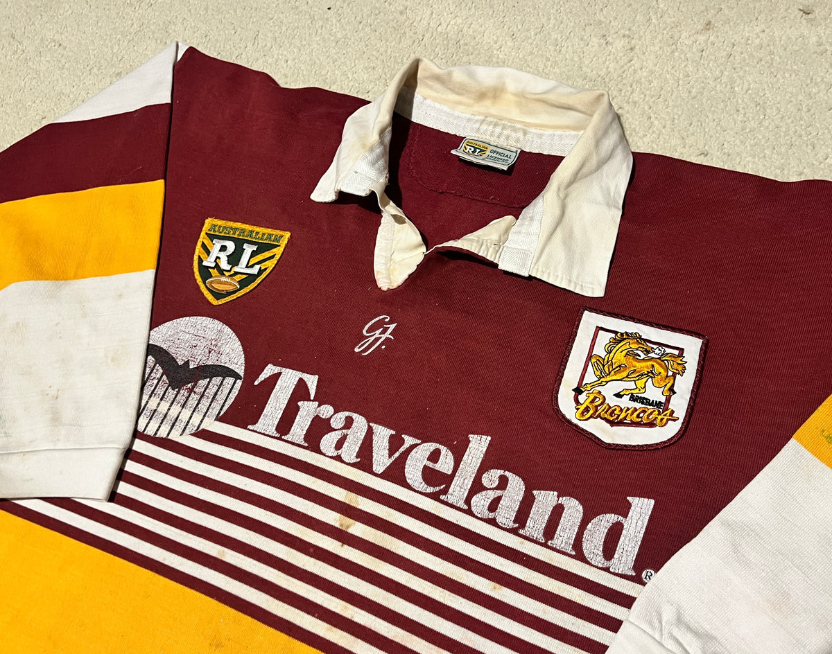 1995 Brisbane Broncos Jersey - XL – Boomfa Vintage