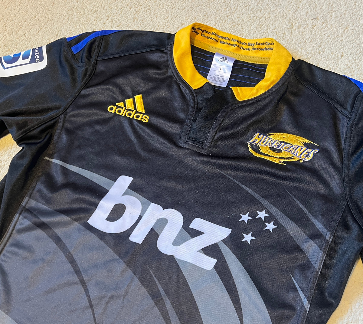 2015 Hurricanes Away Jersey L – Boomfa Vintage