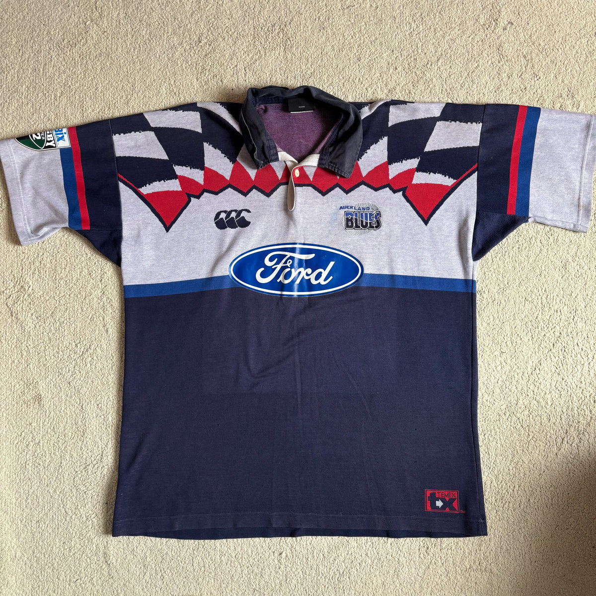 1997 Auckland Blues Jersey - 2XL (Temex) – Boomfa Vintage