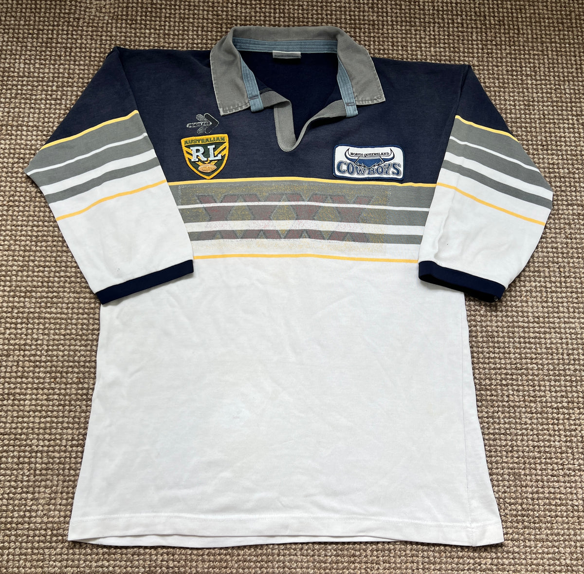 1995 North Queensland Cowboys Jersey L