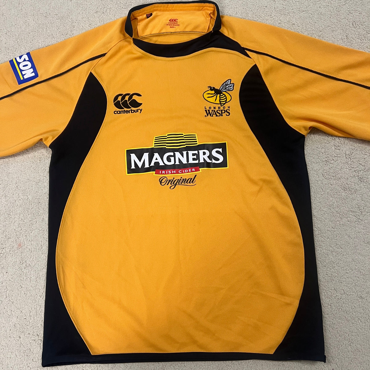 2007 London Wasps Jersey - L – Boomfa Vintage