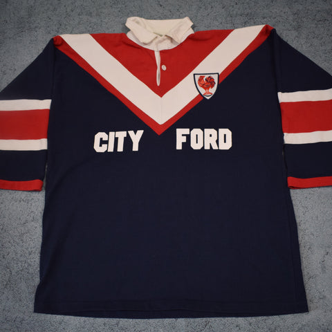 1980s Sydney Roosters Jersey - XL (Retro Remake)