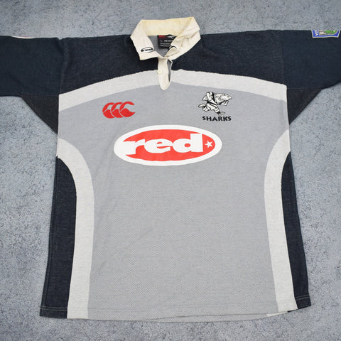 2001 Natal Sharks Jersey - L (Techtex)