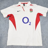 2005 England Home Jersey - M/L
