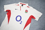2005 England Home Jersey - M/L