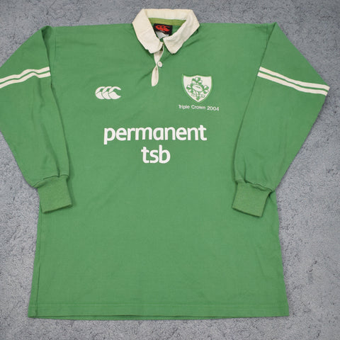 2004 Ireland Jersey - M (Triple Crown)