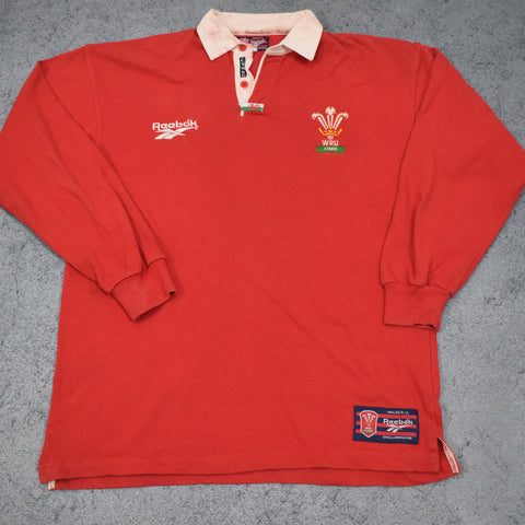1999 Reebok Wales Jersey - M