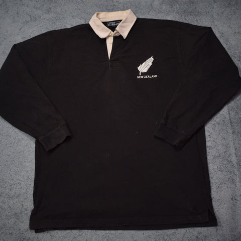 1990s All Blacks / NZ Supporters Jersey - XL