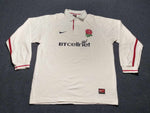 2001 England Home Jersey - L