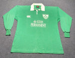 2001 Ireland Home Jersey - L (L/S)