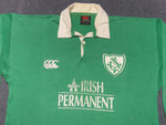 2001 Ireland Home Jersey - L (L/S)