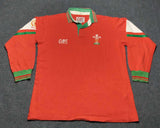 1992 Reebok Wales Jersey - L