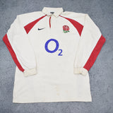 2005 England Home Jersey - M