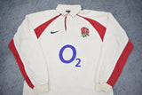 2005 England Home Jersey - M