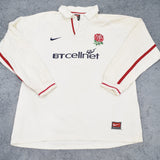 2000/01 England Home Jersey - XL
