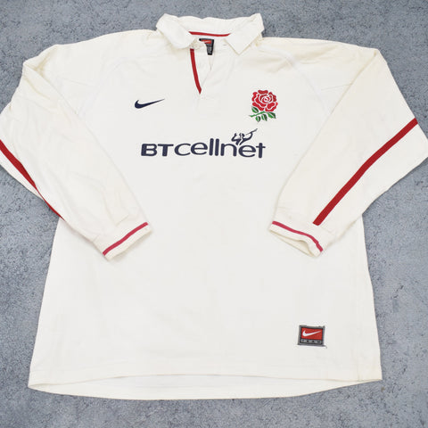 2000/01 England Home Jersey - XL