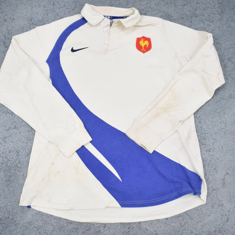 2007 France Away Jersey - L/XL