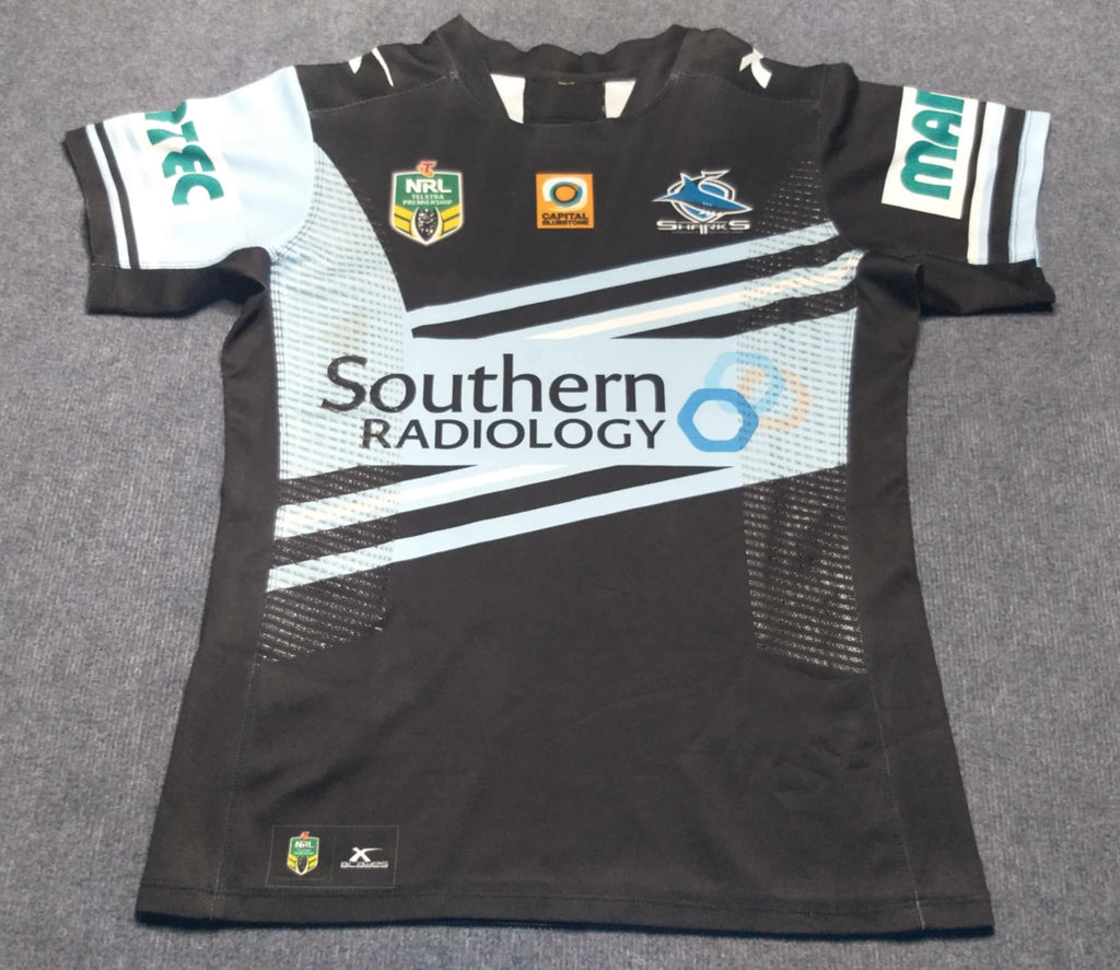 2016 Cronulla Sharks Away Jersey XL Match Spare Boomfa Vintage