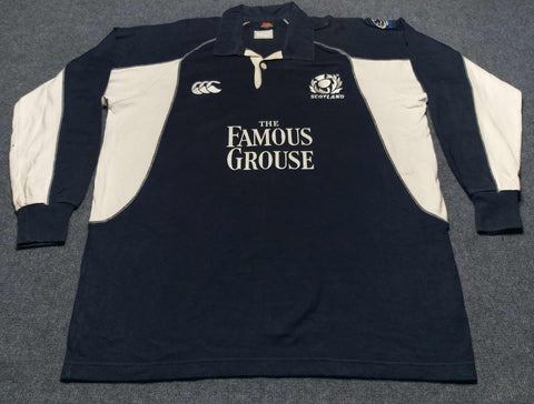 2005 Scotland Home Jersey -  L/XL