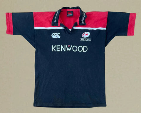 2001 Saracens Home Jersey - L