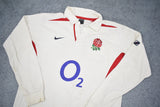 2005 England Home Jersey - XL