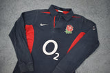2007* England Away Jersey - S (Cotton)
