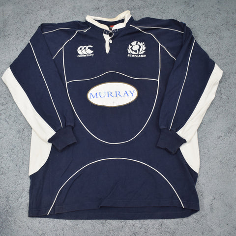 2007 Scotland Home Jersey - L