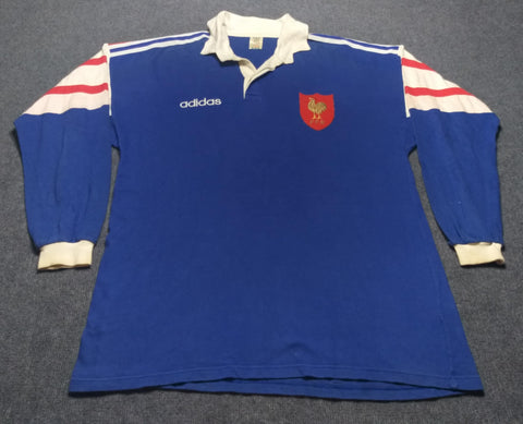 1996 France Home Jersey - XL