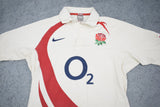 2008 England Home Jersey - S/M