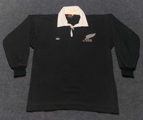 1993 All Blacks Home Jersey (L/S) - S