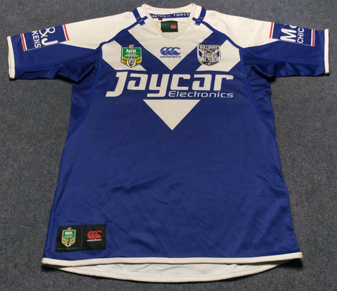2013 Canterbury Bulldogs Away Jersey - M
