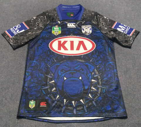 2018 Canterbury Bulldogs 'Dogs of War' Jersey - M