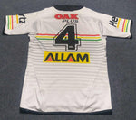 2021 Penrith Panthers Away Jersey - M (#4, Harold Matthews, Player Issue)