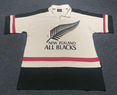 1996 All Blacks Steinlager Polo - M