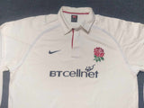 2001 England Home Jersey - XL