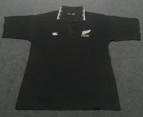 1990s All Blacks Polo - M