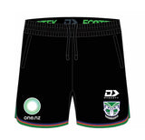 2026 One NZ Warriors Gym Shorts - Black