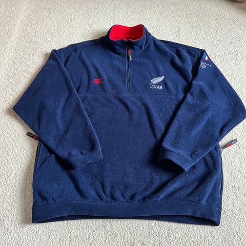 1999 All Blacks Fleece Jacket - XL/2XL (Final Test Athletic Park)