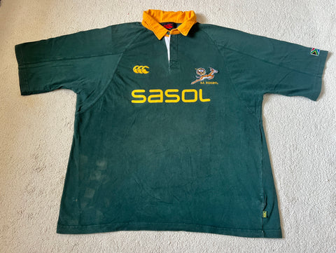 2004 Springboks Home Jersey - 3XL