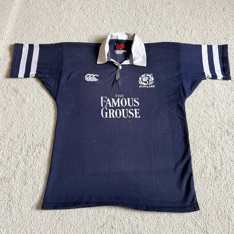 2004 Scotland Home Jersey - M