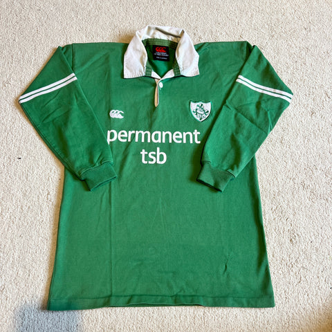 2002 Ireland Jersey - Sz 12 Boys / Women's
