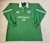 2002 Ireland Home Jersey - XL (L/S)