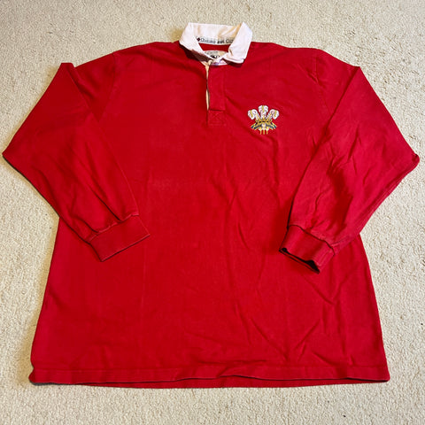 1990s Wales Supporters Jersey - L