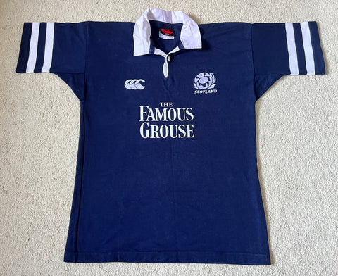 2004 Scotland Home Jersey - M