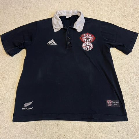 2007 All Blacks Edition Limitée Polo - XL (RWC)