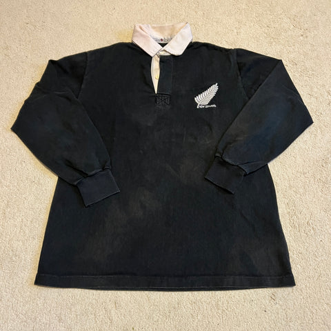 1990s All Blacks / NZ Supporters Jersey - M (L/S)